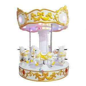 Carrousel Électrique en Fibre de Verre Xiaotongyao pour Enfants, Thème Fête de Rêve, pour Parc d'Attractions, Jardin, Extérieur et Centre Commercial, à Monnayeur - Product Image 3