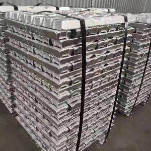 Factory Supply Raw Material Zinc <b>Ingot</b> 99.995 With Low Price - Product Image 1