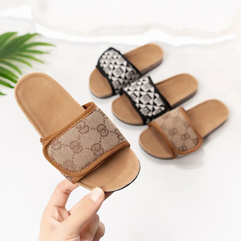 New Design Sandals Boys Shoes Wholesale Soil School Type Fashion Baby Girls Footwear Summer Outdoor Walking Kids Sandal Slippers