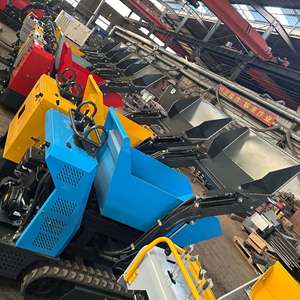 Camion à béton hydraulique personnalisé, petit camion à mortier pour usage domestique, camion à benne sur chenilles - Product Image 4