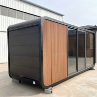 Maison extensible de luxe pour les fêtes de Noël avec deux chambres, cuisine et salle de bain pour les vacances en famille