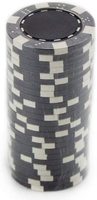 Jetons de poker en plastique PS multicolores personnalisés Amrta, 11,5 g, logo personnalisé pour la promotion de jeux de société, cadeaux de haute qualité, 1 pièce