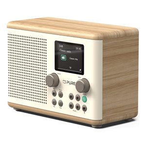 Radio CLASSIC H4 Dab+ Cotton blanc e Oak 252982 - Product Image 1