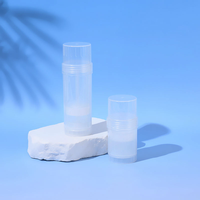 Contenants vides en plastique PP transparents de 30 ml/60 ml avec étiquette personnalisée, à mécanisme rotatif, pour déodorant naturel, barre de lotion et baume pour les talons