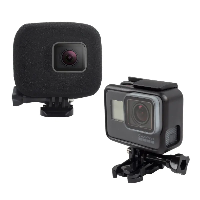 GoPro Hero 567スポーツカメラ、防風ガラス、防風、ノイズリダクションスポンジカバー付き