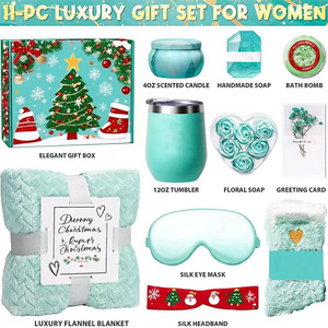 Set de Regalo Navideño OEM ODM, Set de Cuidado Corporal y de Baño de Larga Duración, Hidratante y Limpiador para Spa en Casa - Product Image 6