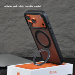 Fundas Personalizadas para <span class=keywords><strong>Celular</strong></span> de TPU y PC, Venta al Por Mayor, Carcasas Magnéticas Translúcidas para <span class=keywords><strong>iPhone</strong></span> 17 16 15 14 13 12 11 Pro Max - Product Image 3