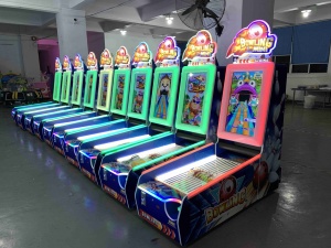 Macchina da Gioco per Interni per 1 Giocatore, Giochi per <span class=keywords><strong>Bambini</strong></span>, Macchina Soffiante, Mini <span class=keywords><strong>Bowling</strong></span> - Product Image 6