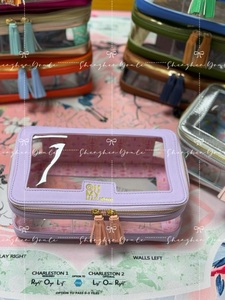 Sac de rangement de luxe moderne pour Mahjong et Poker, écologique, imperméable, pliable, en PVC transparent, avec fermeture éclair de style américain, pour le divertissement - Product Image 3