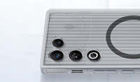 Étui de téléphone portable magnétique original Redmagic pour Redmagic 11 Air, protection 3D stéréo à texture métallique brute