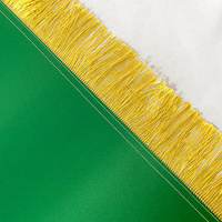 Drapeaux de bureau de qualité supérieure, 2 m, décoration nationale, poteaux télescopiques dorés ou argentés, avec impression personnalisée de votre logo
