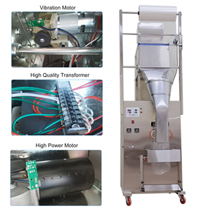 Machine à Snacks Verticale Automatique Numérique de Qualité Alimentaire pour Popcorn, Bonbons, Noix, pour Sachets/Films en Plastique/Papier – Emballage de Snacks - Product Image 1