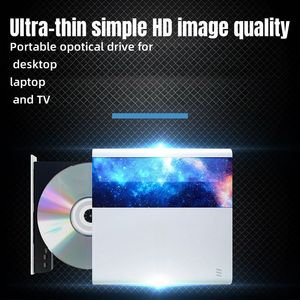 Venta Directa de Fábrica, Reproductor Óptico Portátil, Grabador de DVD ROM RW, Interfaz USB 3.0, Compatible con Reproducción HD, para TV, Laptop, Computadora de Escritorio - Product Image 4