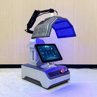 Appareil de luminothérapie LED portable 5 couleurs pour le visage, machine LED PDT pour le lifting du visage