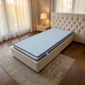 Matelas hybride <span class=keywords><strong>à</strong></span> ressorts de 4 pouces, fermeté moyenne, compressé sous vide, enroulé en boîte, taille Queen, idéal pour <span class=keywords><strong>appartement</strong></span> et chambre d'atelier - Product Image 3