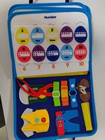 Jouet éducatif en tissu pour enfants, tableau d'activités en feutre 3D, développement cognitif, éveil à la croissance, livre silencieux Montessori, 28x22cm
