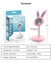 Support de téléphone portable mignon réglable en forme de dessin animé, support de table pour téléphone portable, prix abordable, prêt à être expédié