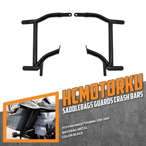 Barre di Protezione Posteriori per Moto, Supporti per Borse Laterali per Harley Touring Road King Street Electra Glide FLTRX FLHR 1996-2008 - Product Image 2