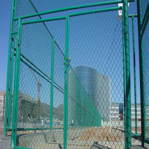 Fabricante de cercas de alambre, tubos modernos con recubrimiento de PVC, ecológicos, para parques infantiles japoneses, económicos, con cierres enrollables para privacidad, puerta de tela - Product Image 2