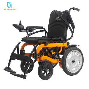 Silla de Ruedas Eléctrica Inteligente Plegable de Acero al Carbono, Todoterreno, Personalizada de Fábrica, Duradera, para Personas con Discapacidad - Product Image 4