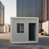 Maison de bureau mobile modulaire luxueuse et compacte, préfabriquée, détachable, en conteneur, moderne, respirante, multifonctionnelle pour l'extérieur