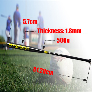 Win.max - <span class=keywords><strong>Bate</strong></span> <span class=keywords><strong>de</strong></span> Béisbol <span class=keywords><strong>de</strong></span> Aleación <span class=keywords><strong>de</strong></span> Aluminio al por Mayor, 32 Pulgadas, 1.8 mm <span class=keywords><strong>de</strong></span> Grosor, Ligero, Negro, <span class=keywords><strong>de</strong></span> 1 Pieza, para Práctica <span class=keywords><strong>de</strong></span> Bateo - Product Image 5