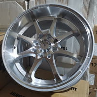 Usine directe argent 4/5 trous 15 pouces 5*100/114mm 4*100/114.3mm roue en fonte roues de voiture de tourisme jante en alliage haute Performance
