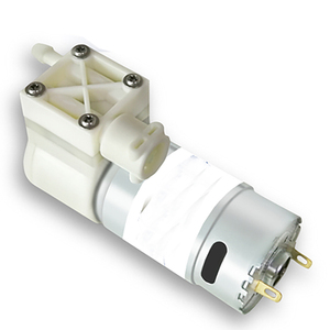 Membranwasserpumpe DC12V-36V 1800-2000cc/min 5-<span class=keywords><strong>8bar</strong></span> 10W 100% Betriebszyklus für Trinkwasserspender und Umweltbehandlung - Product Image 3