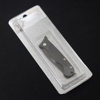 Noir petit acier inoxydable camping en plein air pliable poche survie couteau de chasse