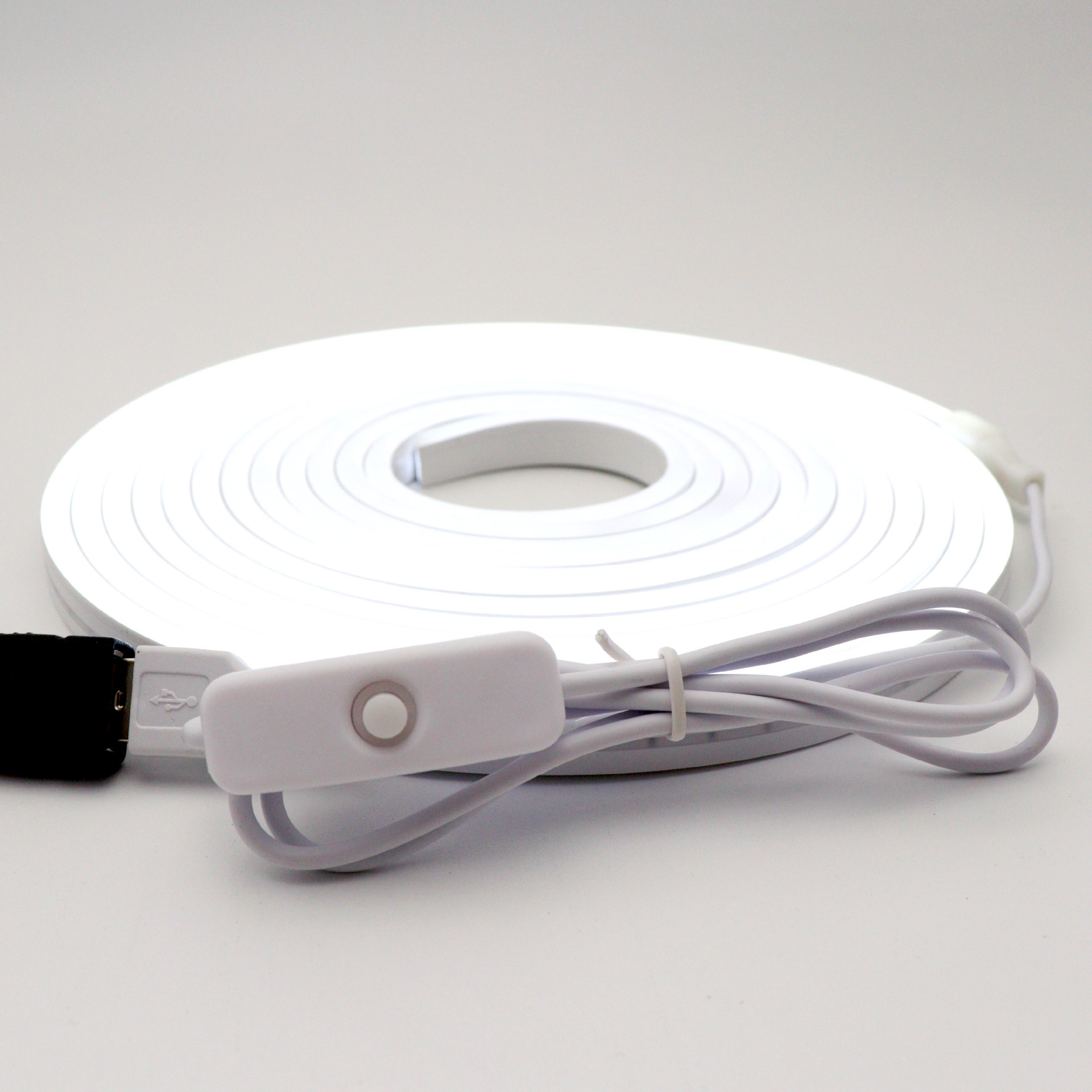 USB Light Strip LED 5V 2835 5mm 8mm Wide Handicraft Light Painting Small Night Self-adhesive Light Strip · image 3