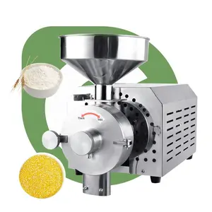 Hạnh Nhân Bột Nut Mill mesin penggiling jagung nhà 0.3mm gia vị bột đậu xay xay Máy xay