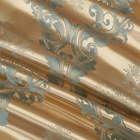 Nouvelle literie de luxe en soie jacquard, ensemble de literie en quatre pièces, ensemble de literie en quatre pièces, commerce extérieur, drap de lit