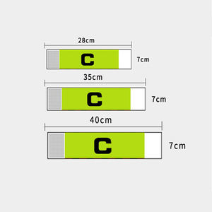 Brazalete de Capitán de Fútbol para Adolescentes, Equipo de Entrenamiento de Fútbol, Impresión por Transferencia de Calor, Transpirable, Alta Elasticidad, con Logotipo C - Product Image 5