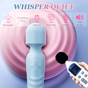 Vibrador de Masaje Japonés de Silicona de Dos Cabezas para Mujeres, Lesbianas, Proveedores de Vibradores, Masajeador <span class=keywords><strong>AV</strong></span> Calefactado para Parejas, Precio al por Mayor - Product Image 4