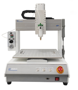 Robot mesin Dispenser lem otomatis Cnc, <span class=keywords><strong>3</strong></span> sumbu, pasta Solder Desktop cair silikon Uv epoksi Resin panas meleleh - Product Image 1