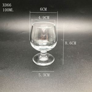 Vasos de Whisky de Acrílico para PC de 60, 100, 160, 270, 350 y 470 ml, Copas de Brandy y Vino de Tallo Corto - Product Image 4