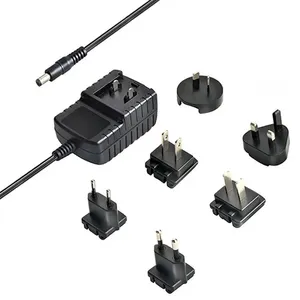 Ayrılabilir fiş güç kaynağı 22.5V 26.5V 0.5A ac dc anahtarlama güç adaptörü için robotlu süpürge