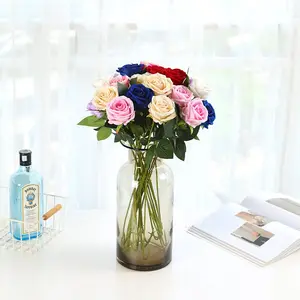 Цветочный шар HOMEFELT, роза, оптовая продажа, детский дышащий искусственный венок из белого шелка для свадьбы