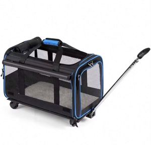 Échantillon gratuit : Transporteur à roulettes amovibles pour animaux de compagnie - Product Image 1