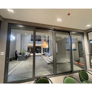Latest Modern Design Aluminium Folding <b>Door</b> Patio Hurricane Accordion Folding Exterior <b>Mirror</b> Folding <b>Door</b> - Product Image 1