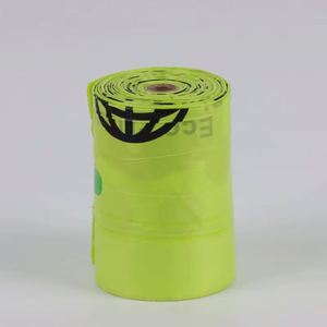 Bolsas de Plástico Personalizables para Excrementos de Mascotas, 100% Naturales y Biodegradables, Rollo de Bolsas para Desechos de Mascotas, Fáciles de Desprender, Bolsas Ecológicas para Excrementos de Perro - Product Image 6