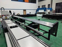Machine de découpe laser CNC automatique pour tubes de 6 m, chargement semi-automatique, mandrin de 160 mm, coupe-tubes en acier, CE, haute précision, découpe de tubes métalliques