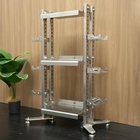 Daqijiang DQ228 Autre support de rangement réglable pour haltères, organisateur multifonctionnel de poids pour salle de sport à domicile