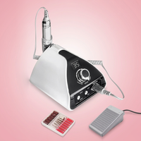 Machine à ongles de bureau 35000 tr/min, professionnelle, faible vibration, durable, pour salons et usage domestique, équipements et fournitures pour ongles
