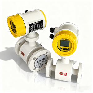 Customizable Stainless Steel <strong>Electromagnetic</strong> Flow Meter Liquid <strong>Pulse</strong> <strong>4-20mA</strong> RS485 PTFE Lining Flanged Connection 0-10m/s Sea - Product Image 2