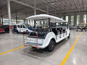 Autobús Eléctrico Vintage con Motor de 4KW y Batería de 72V 100AH, 8-14 Asientos para Recorridos Turísticos en el Centro de la Ciudad y Recorridos por el Campus - Product Image 6