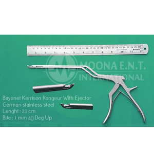 Rongeur de Kerrison à baïonnette professionnel, instrument orthopédique en acier inoxydable réutilisable, outils manuels de haute qualité, Rongeur de Kerrison - Product Image 1