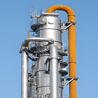 Équipement de distillation de raffinerie de pétrole brut à petite échelle