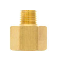 Adaptateur de rallonge de raccord de tuyau en laiton 3/8 "NPT mâle X 1/2" NPT femelle