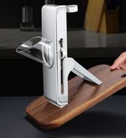 Salad Master Uiensnijder Multifunctionele Veilige Mandoline Snijder Voedselafwateringmand Commerciële Handmatige Groentesnijder